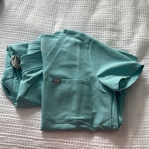 Fig scrubs! Brand new! One pocket top with jogger pants!